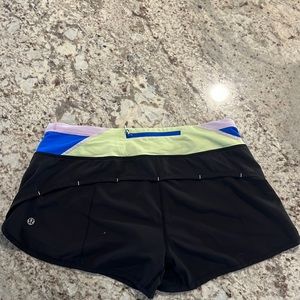 Lululemon speed short size 8.
